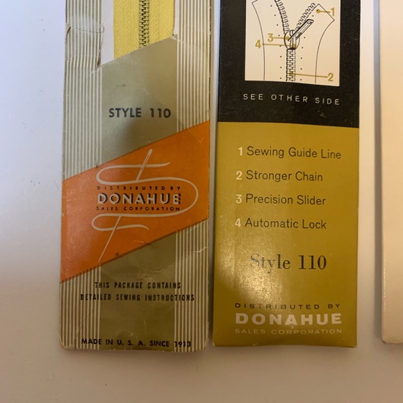 Vintage Talon Zippers Lot of 4 - Picture 6 of 9